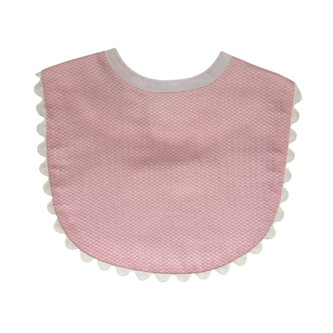 Pink RicRac Bib