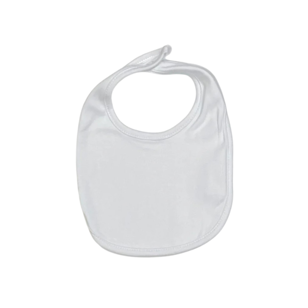 White Cotton Bib