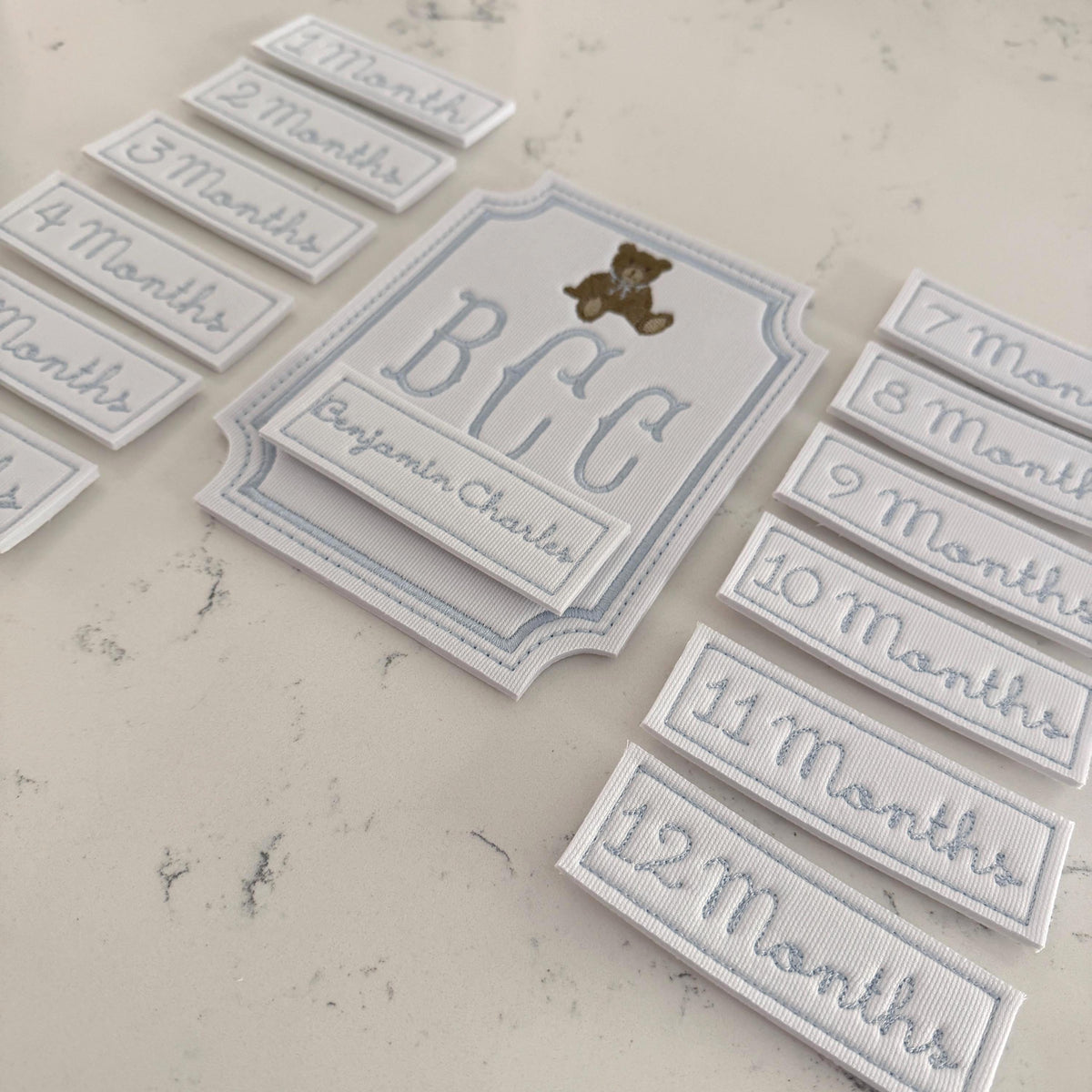 Teddy Bear Milestone Cards