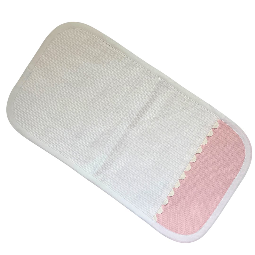 Pink RicRac Burp Cloth