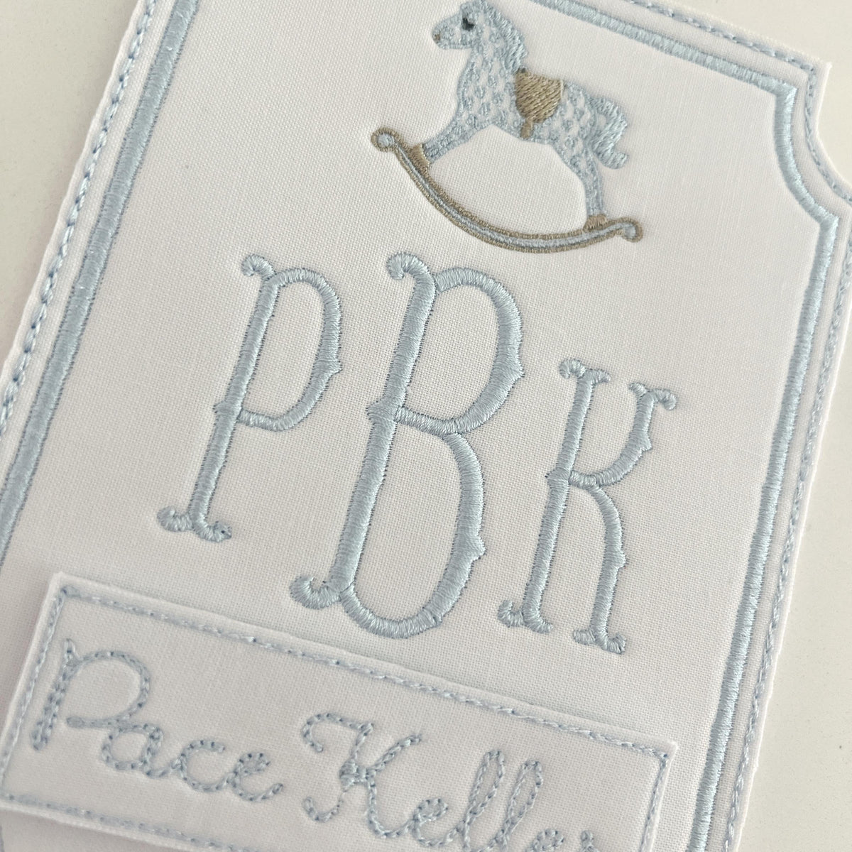 Rocking Horse Milestone Card