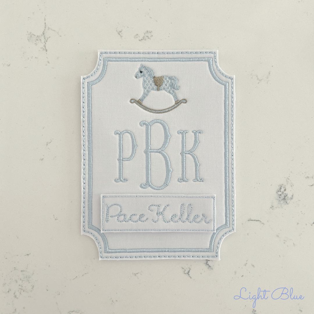 Rocking Horse Milestone Card
