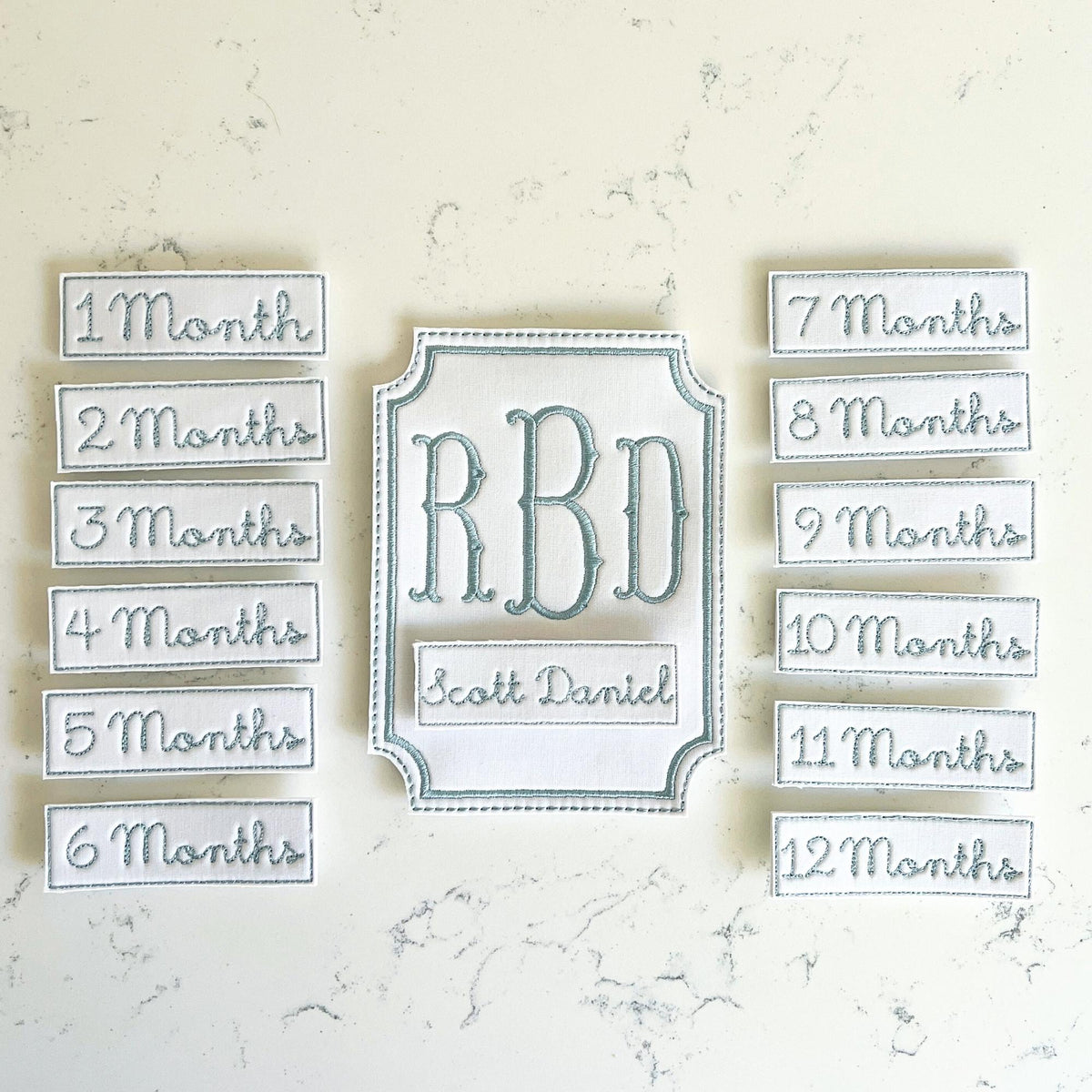 Monogram Milestone Card