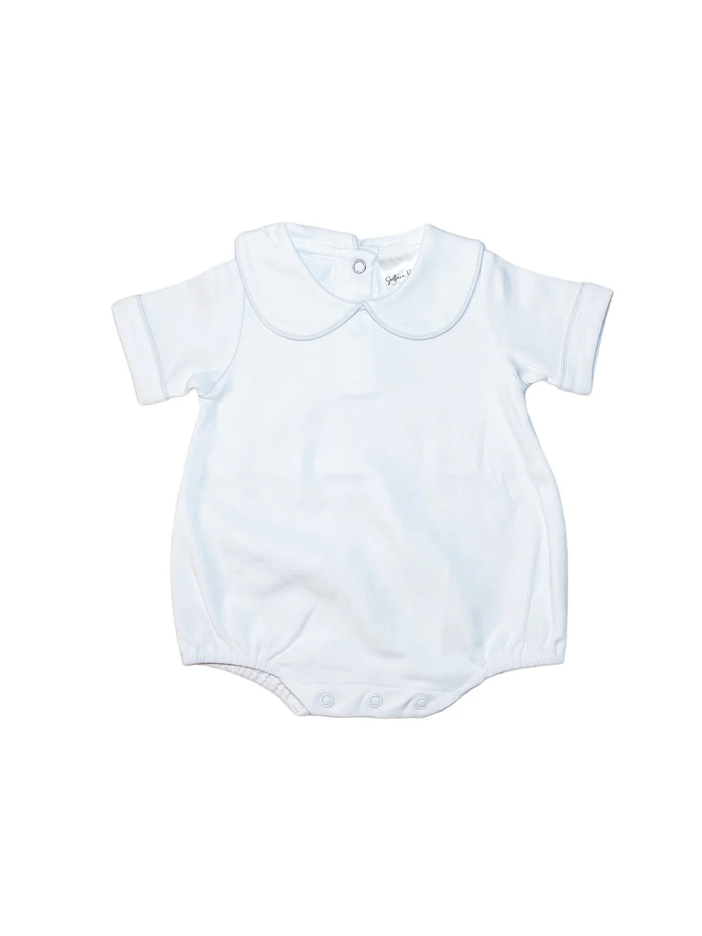 Short-Sleeve Collared Bubble