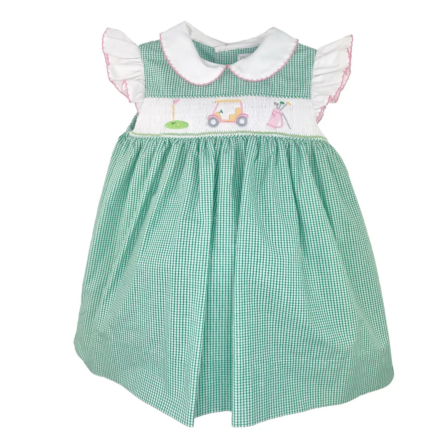 Smocked Golf Dress