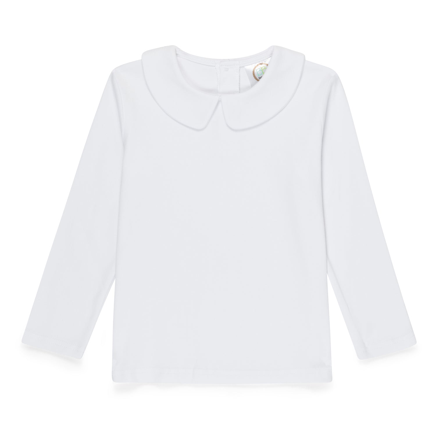 Boy's Long Sleeve Peter Pan Collar Shirt