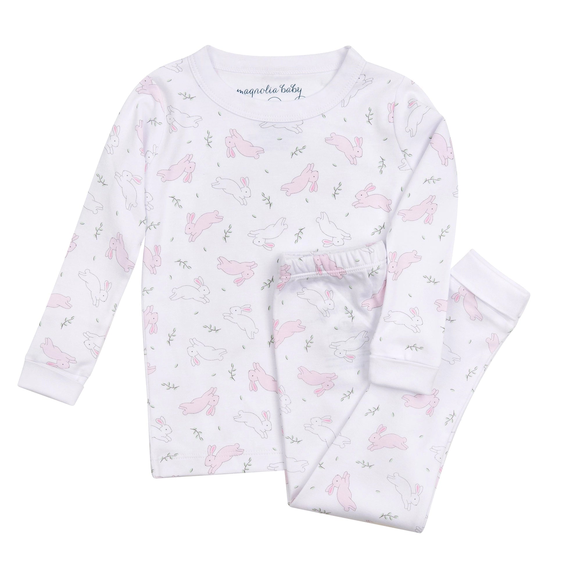 Pink Bunny Hop Long Pajamas