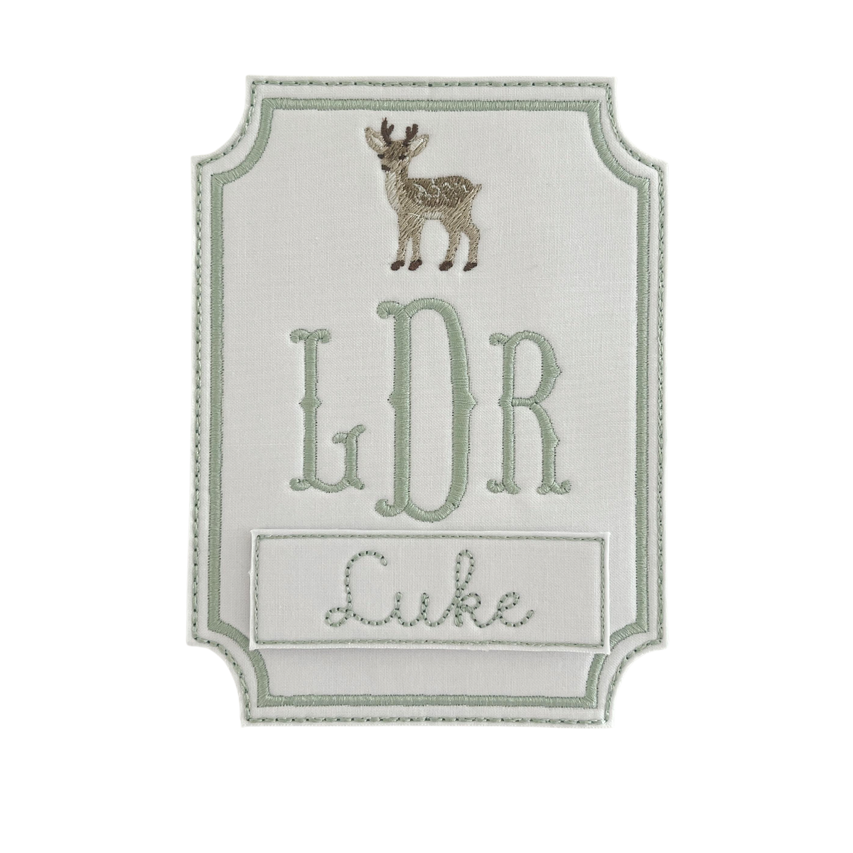 Deer Milestone Card
