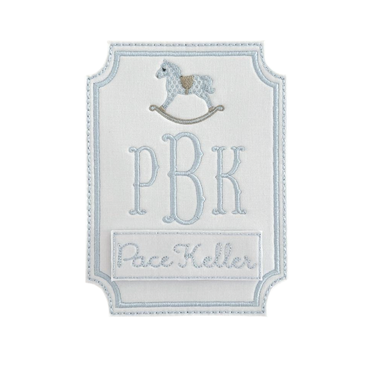 Rocking Horse Milestone Card