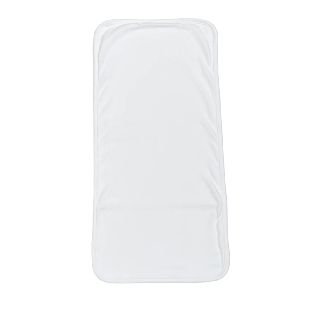 White Cotton Burp Cloth