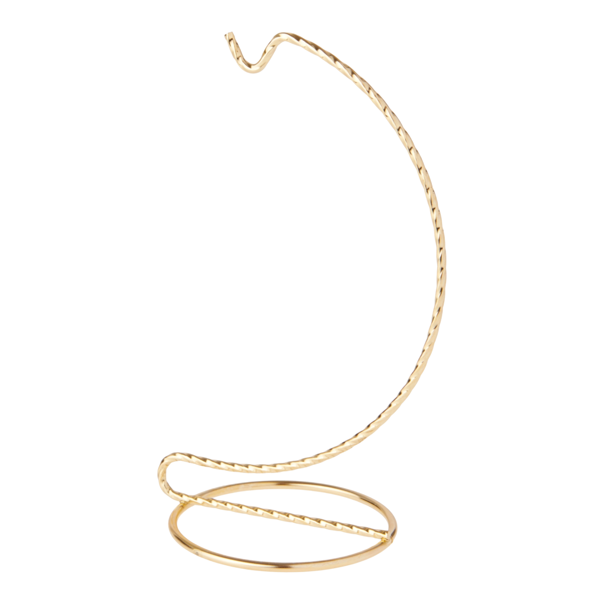Gold Braided Ornament Stand