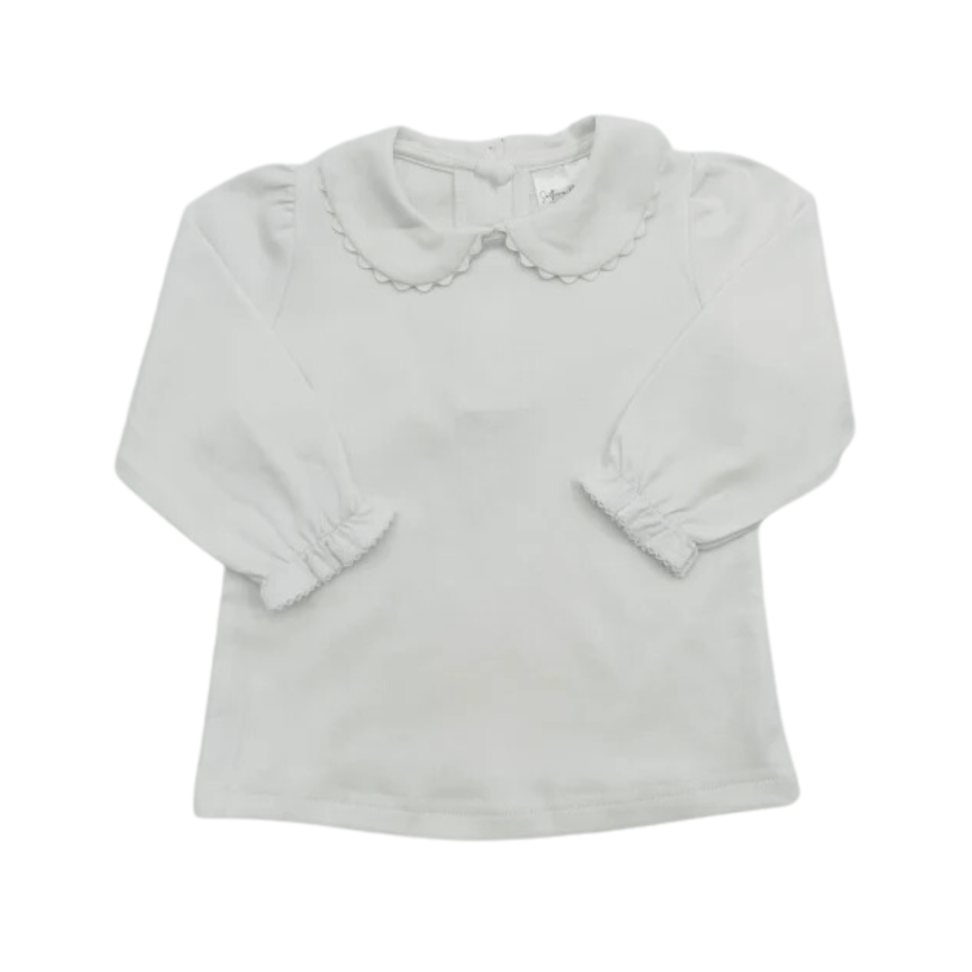 Girls Peter Pan Collar Shirt