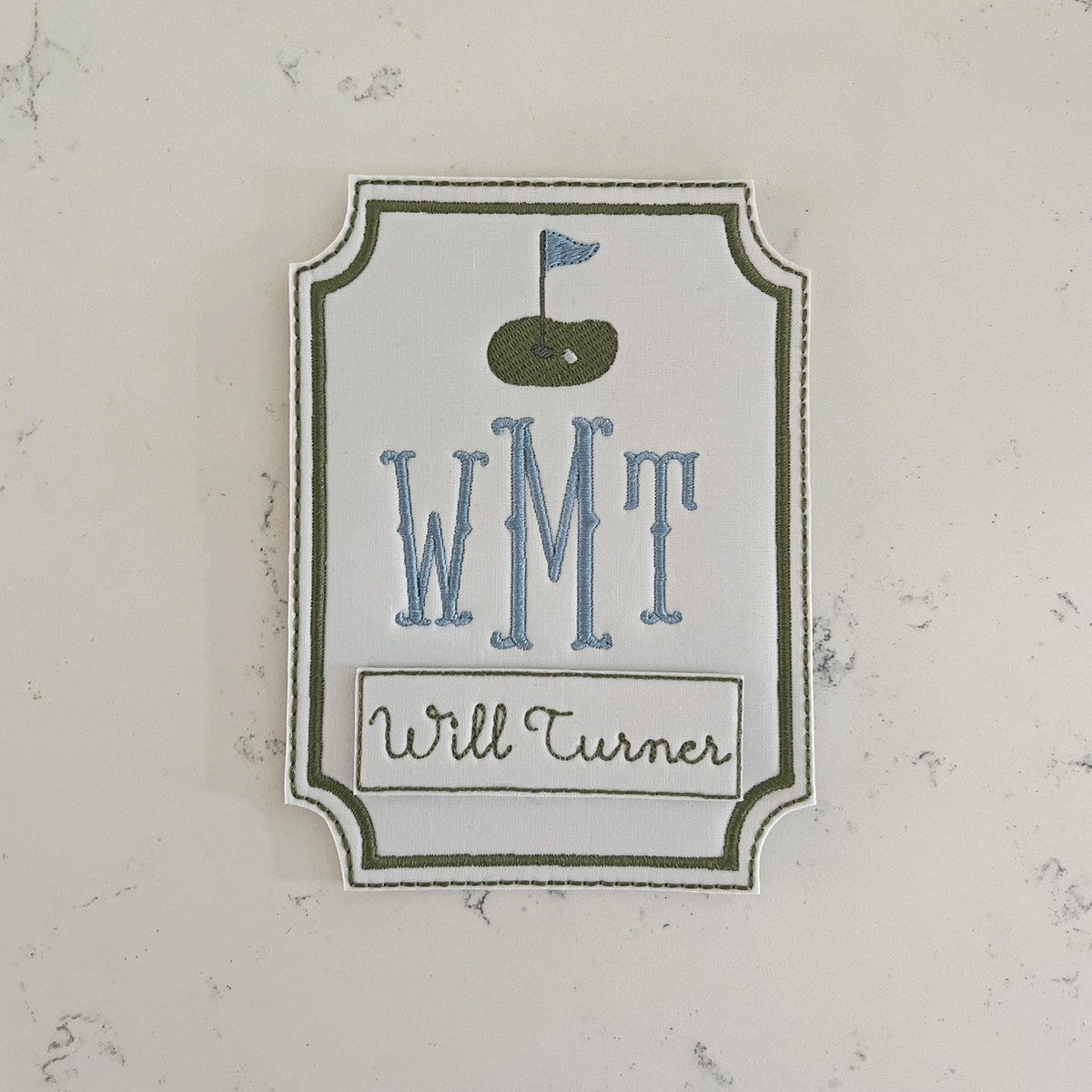 Golf Milestone Card