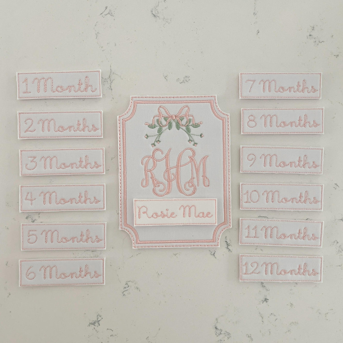 Rosebud Milestone Cards
