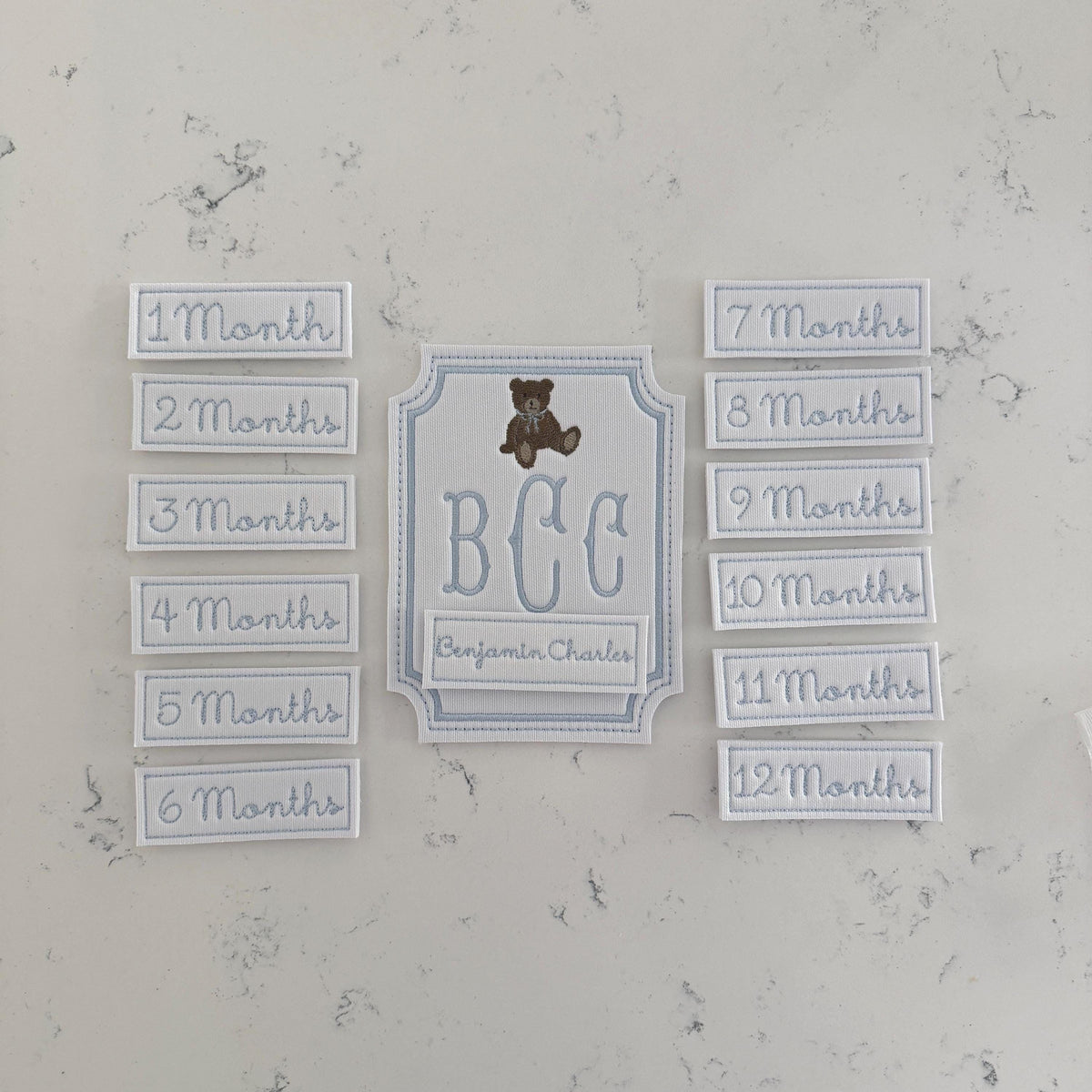 Teddy Bear Milestone Cards