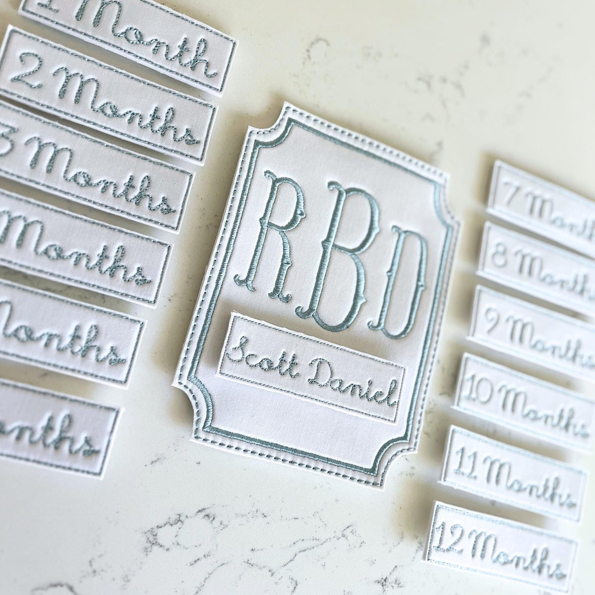 Monogram Milestone Card