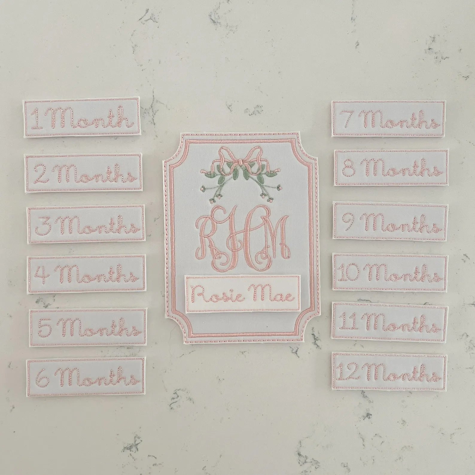 Rosebud Milestone Cards