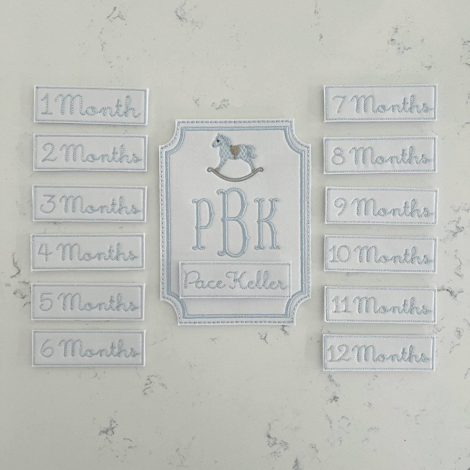 Rocking Horse Milestone Cards