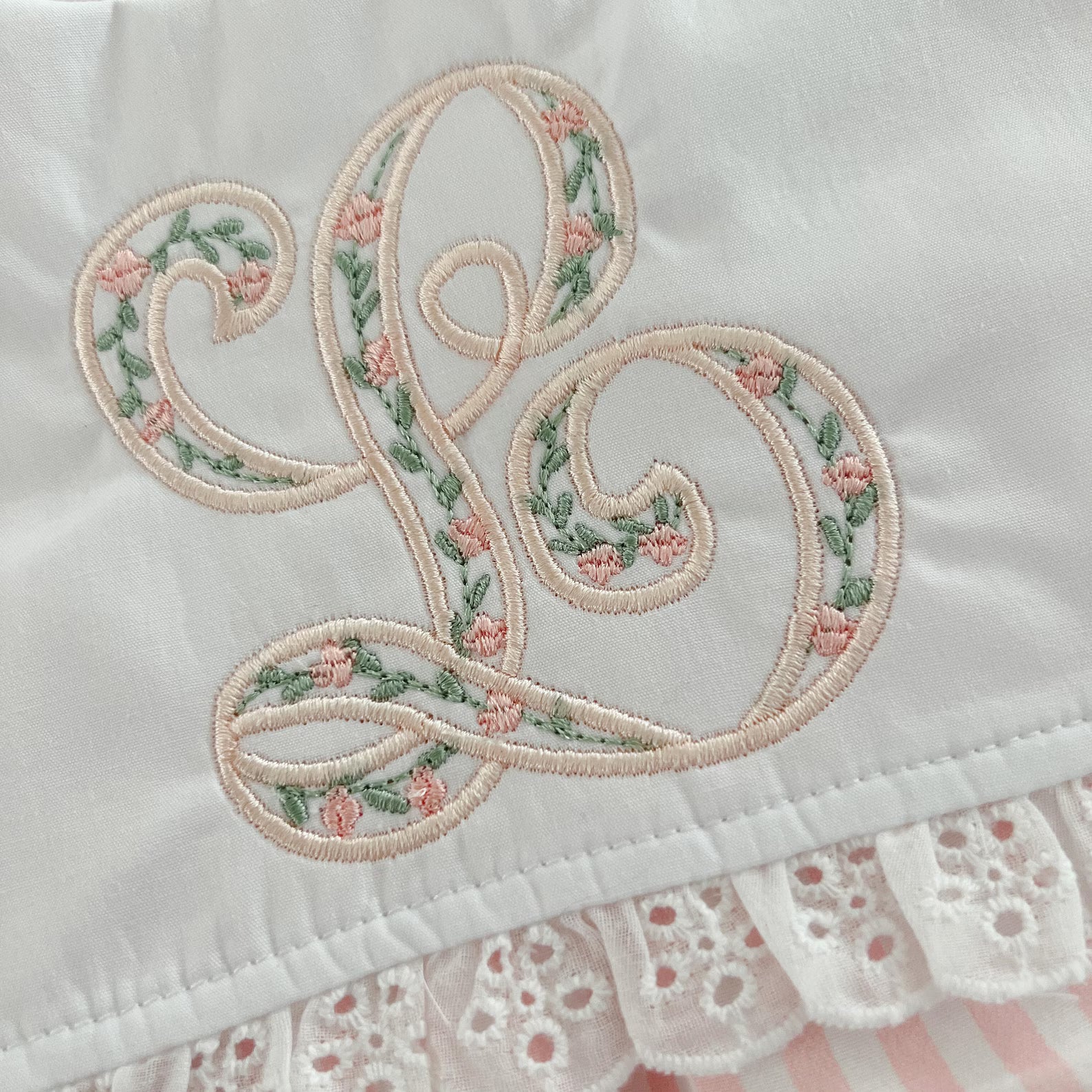 Pink & White Stripe Bubble